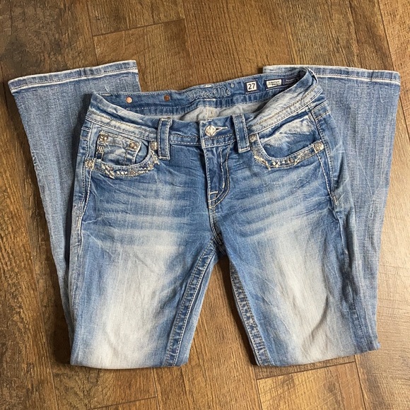 Miss Me jeans signature boot light wash - Picture 2 of 7